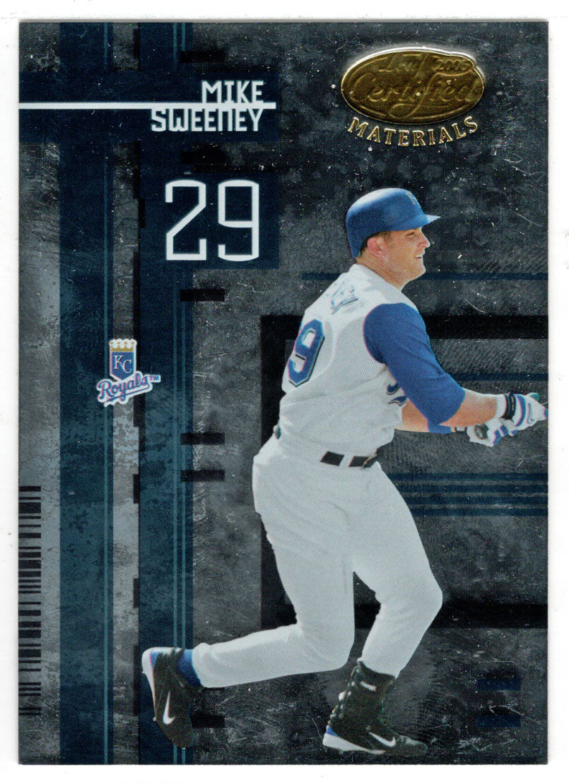 Mike Sweeney - Kansas City Royals (MLB Baseball Card) 2005 Leaf Certified Materials # 166 Mint