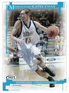 Mindaugas Katelynas - Chattanooga Mocs (NCAA - NBA Basketball Card) 2005 Sage Hit # 10 Mint