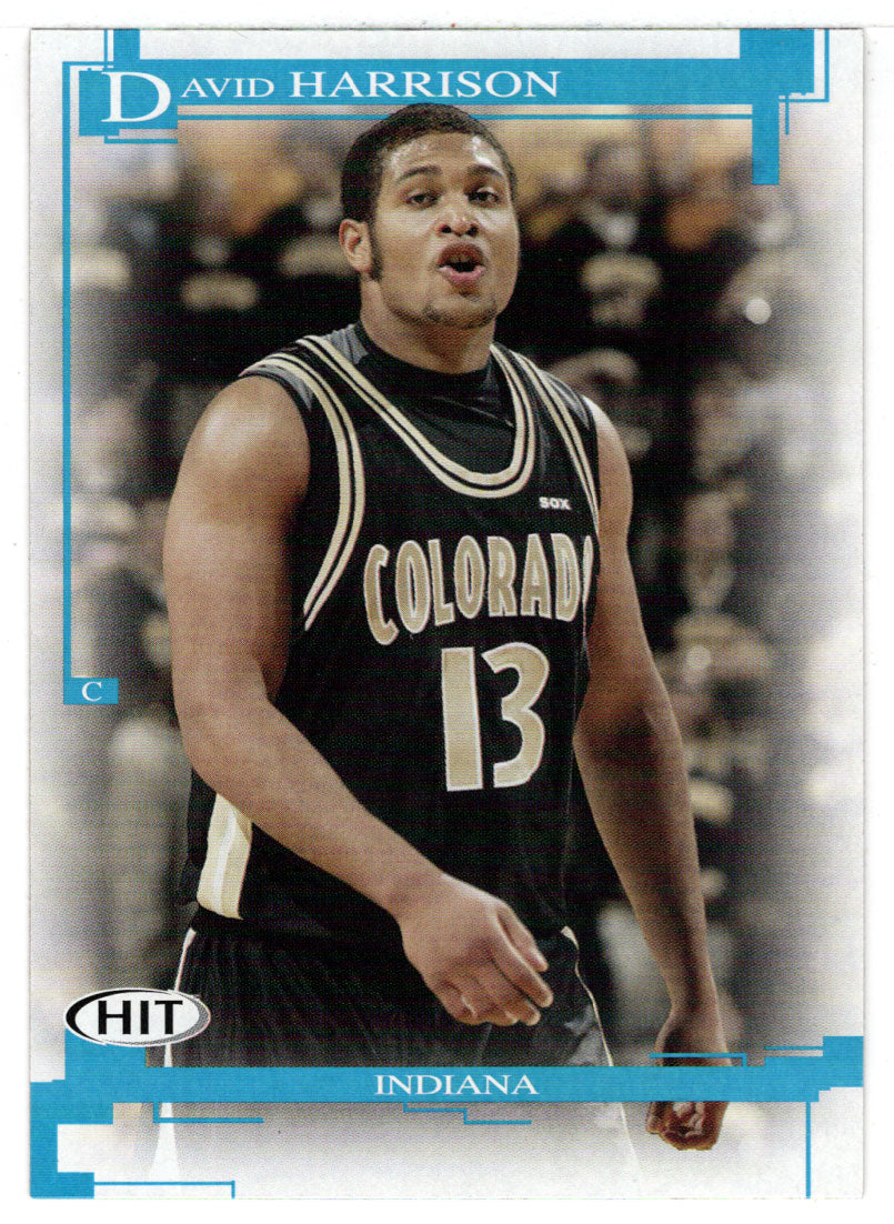 David Harrison - Colorado Buffaloes (NCAA - NBA Basketball Card) 2005 Sage Hit # 13 Mint