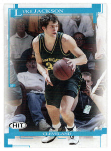 Luke Jackson - Oregon Ducks - (NCAA - NBA Basketball Card) 2005 Sage Hit # 33 Mint