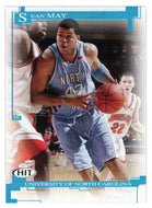 Sean May - North Carolina Tar Heels (NCAA - NBA Basketball Card) 2005 Sage Hit # 42 Mint