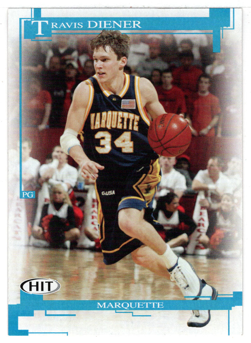 Travis Diener - Marquette Golden Eagles (NCAA - NBA Basketball Card) 2005 Sage Hit # 53 Mint