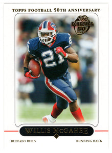 Willis McGahee - Buffalo Bills (NFL Football Card) 2005 Topps # 8 Mint