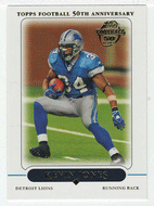 Kevin Jones - Detroit Lions (NFL Football Card) 2005 Topps # 18 Mint