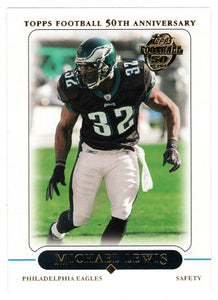 Michael Lewis - Philadelphia Eagles (NFL Football Card) 2005 Topps # 20 Mint