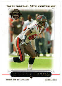 Derrick Brooks - Tampa Bay Buccaneers (NFL Football Card) 2005 Topps # 25 Mint