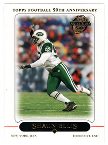 Shaun Ellis - New York Jets (NFL Football Card) 2005 Topps # 33 Mint