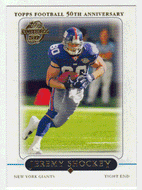 Jeremy Shockey - New York Giants (NFL Football Card) 2005 Topps # 34 Mint