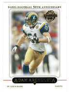Adam Archuleta - St. Louis Rams (NFL Football Card) 2005 Topps # 36 Mint