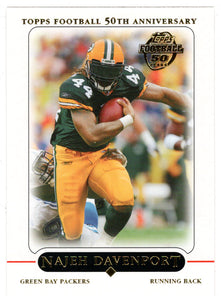 Najeh Davenport - Green Bay Packers (NFL Football Card) 2005 Topps # 45 Mint
