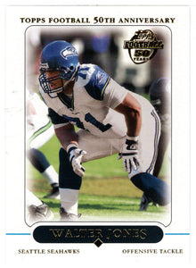 Walter Jones - Seattle Seahawks (NFL Football Card) 2005 Topps # 46 Mint