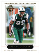 Jerricho Cotchery - New York Jets (NFL Football Card) 2005 Topps # 56 Mint