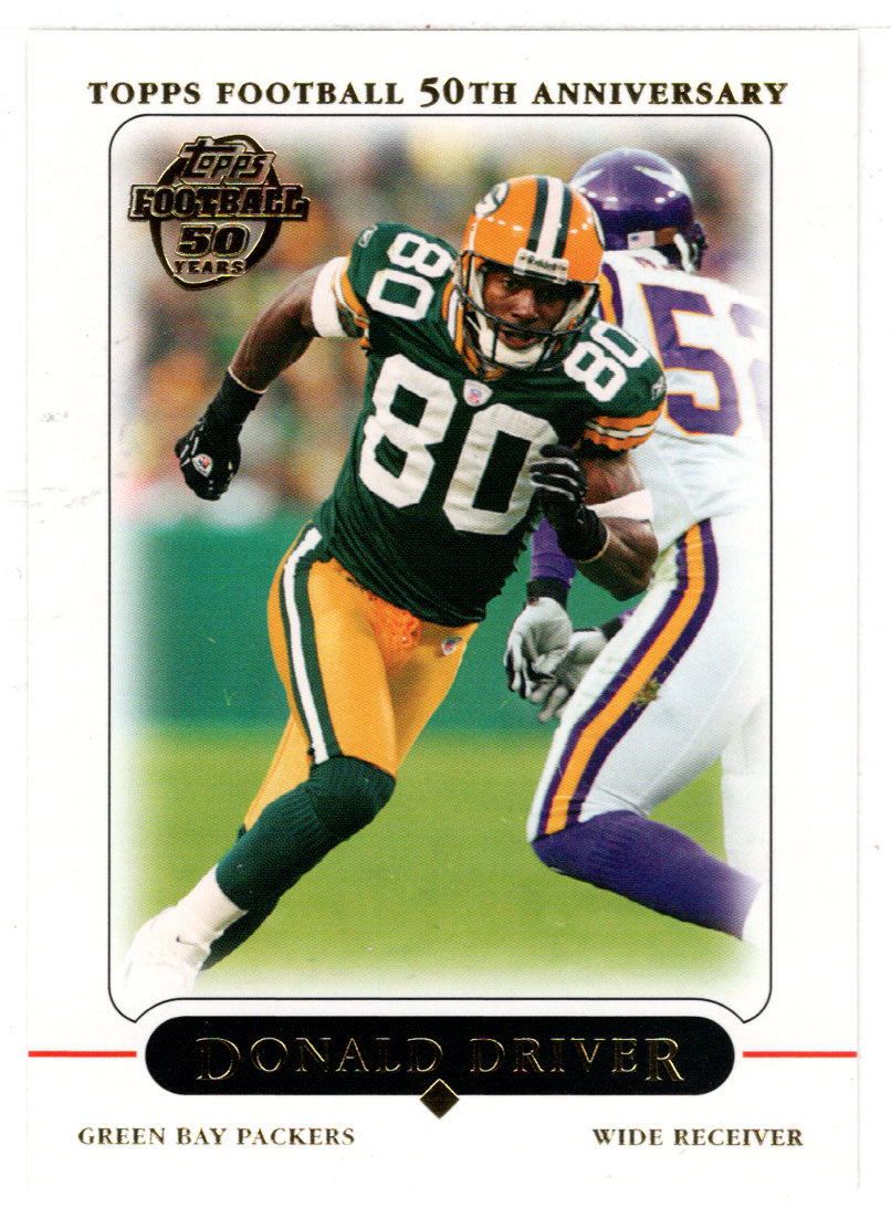 Donald Driver - Green Bay Packers (NFL Football Card) 2005 Topps # 58 Mint