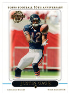 Justin Gage - Chicago Bears (NFL Football Card) 2005 Topps # 70 Mint