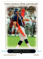 Jason Elam - Denver Broncos (NFL Football Card) 2005 Topps # 75 Mint