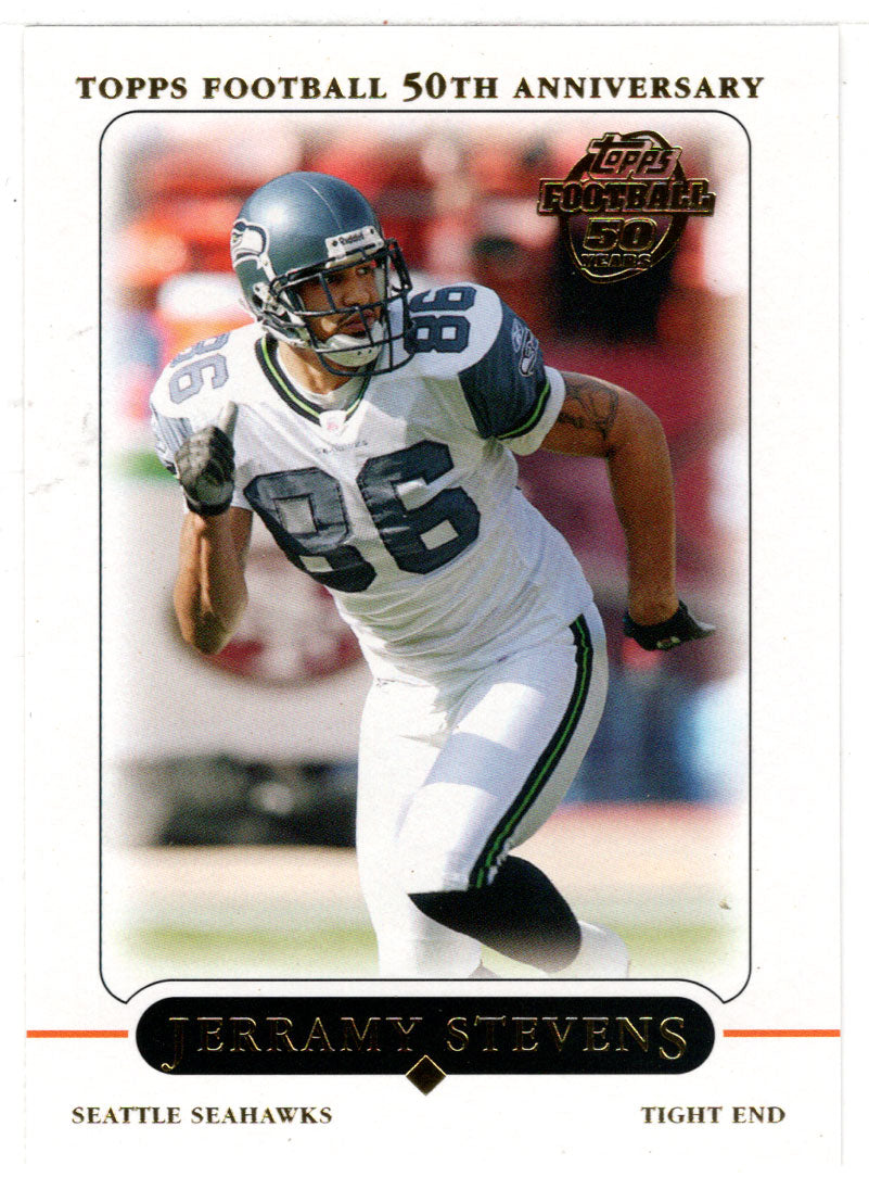 Jerramy Stevens - Seattle Seahawks (NFL Football Card) 2005 Topps # 76 Mint