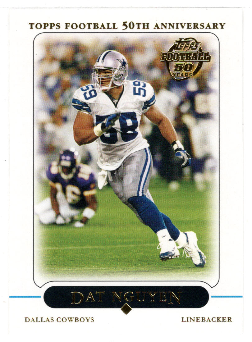 Dat Nguyen - Dallas Cowboys (NFL Football Card) 2005 Topps # 80 Mint