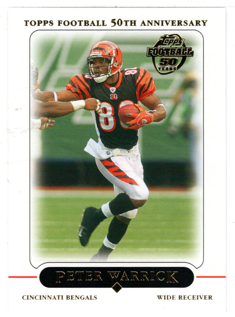 Peter Warrick - Cincinnati Bengals (NFL Football Card) 2005 Topps # 82 Mint