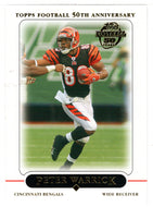 Peter Warrick - Cincinnati Bengals (NFL Football Card) 2005 Topps # 82 Mint