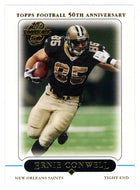 Ernie Conwell - New Orleans Saints (NFL Football Card) 2005 Topps # 90 Mint