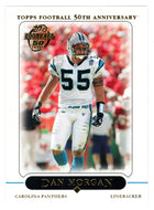 Dan Morgan - Carolina Panthers (NFL Football Card) 2005 Topps # 92 Mint