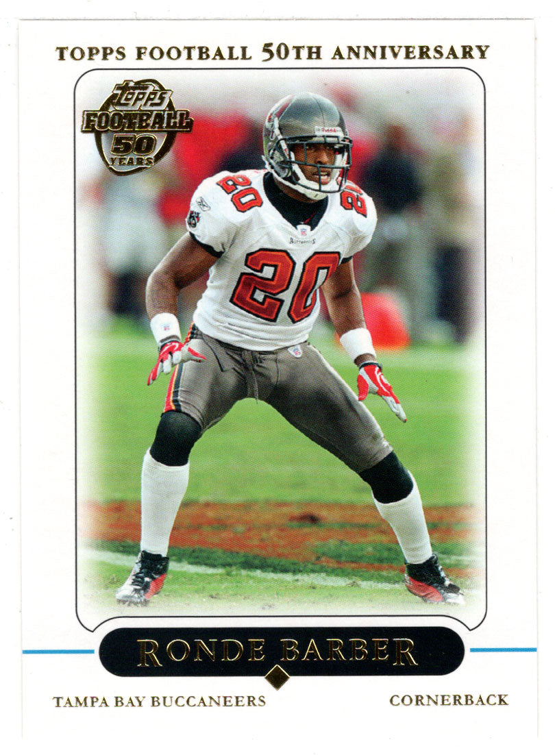 Ronde Barber - Tampa Bay Buccaneers (NFL Football Card) 2005 Topps # 94 Mint
