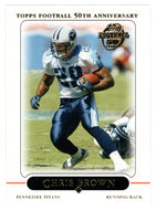 Chris Brown - Tennessee Titans (NFL Football Card) 2005 Topps # 103 Mint