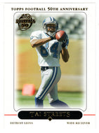 Tai Streets - Detroit Lions (NFL Football Card) 2005 Topps # 108 Mint
