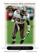 Simeon Rice - Tampa Bay Buccaneers (NFL Football Card) 2005 Topps # 115 Mint