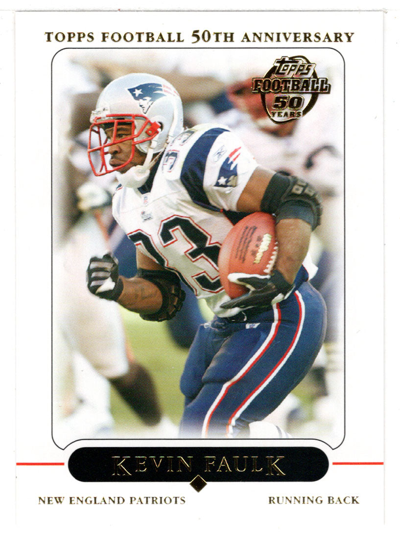 Kevin Faulk - New England Patriots (NFL Football Card) 2005 Topps # 120 Mint