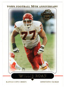 Willie Roaf - Kansas City Chiefs (NFL Football Card) 2005 Topps # 123 Mint