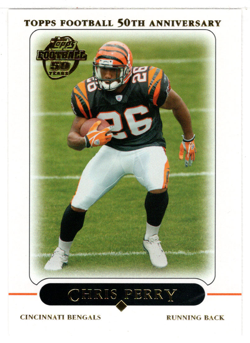 Chris Perry - Cincinnati Bengals (NFL Football Card) 2005 Topps # 129 Mint