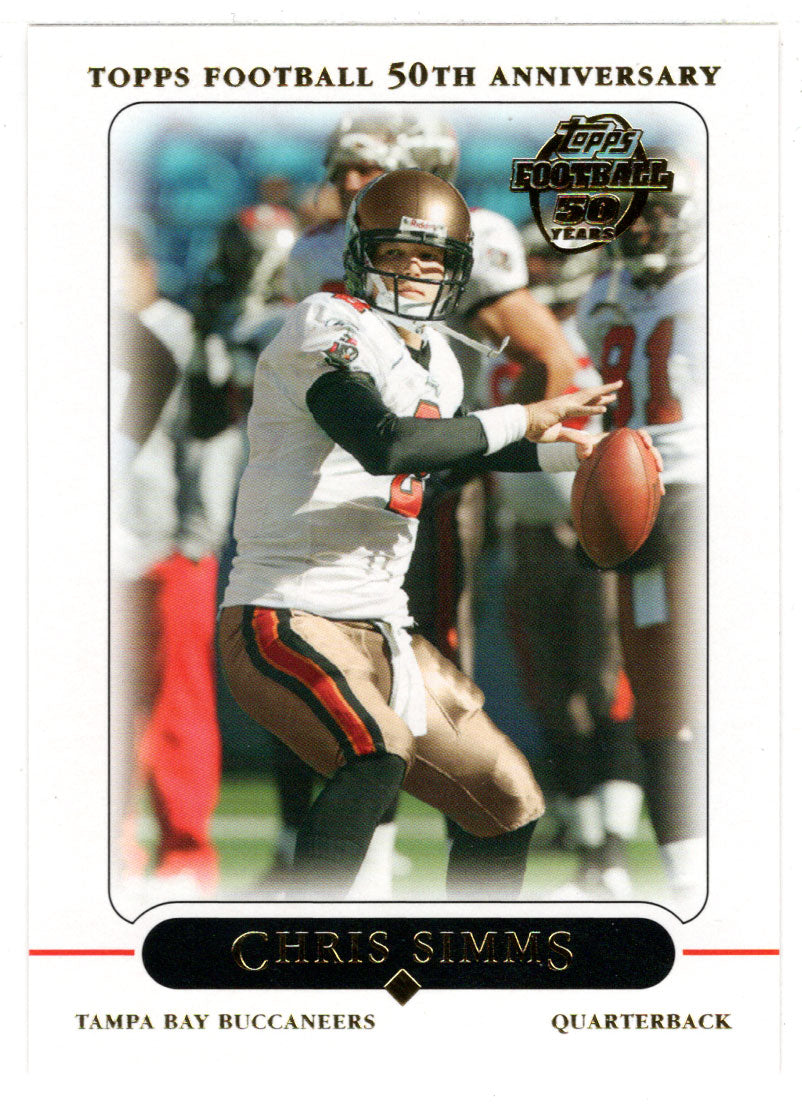 Chris Simms - Tampa Bay Buccaneers (NFL Football Card) 2005 Topps # 138 Mint