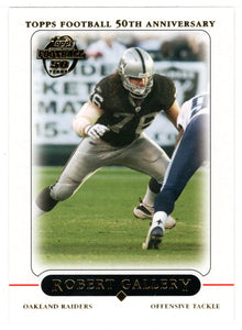 Robert Gallery - Oakland Raiders (NFL Football Card) 2005 Topps # 140 Mint