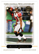 Allen Rossum - Atlanta Falcons (NFL Football Card) 2005 Topps # 146 Mint