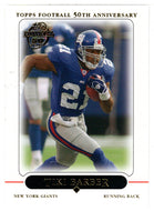 Tiki Barber - New York Giants (NFL Football Card) 2005 Topps # 152 Mint