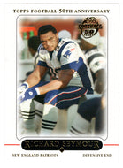 Richard Seymour - New England Patriots (NFL Football Card) 2005 Topps # 155 Mint