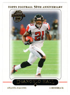 DeAngelo Hall - Atlanta Falcons (NFL Football Card) 2005 Topps # 159 Mint