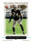 Charles Woodson - Oakland Raiders (NFL Football Card) 2005 Topps # 166 Mint