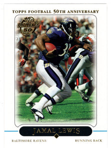Jamal Lewis - Baltimore Ravens (NFL Football Card) 2005 Topps # 172 Mint