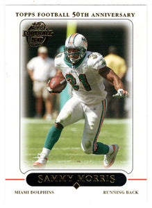 Sammy Morris - Miami Dolphins (NFL Football Card) 2005 Topps # 173 Mint