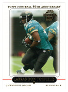 LaBrandon Toefield - Jacksonville Jaguars (NFL Football Card) 2005 Topps # 181 Mint