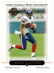 Jabar Gaffney - Houston Texans (NFL Football Card) 2005 Topps # 182 Mint