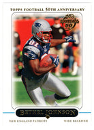 Bethel Johnson - New England Patriots (NFL Football Card) 2005 Topps # 183 Mint