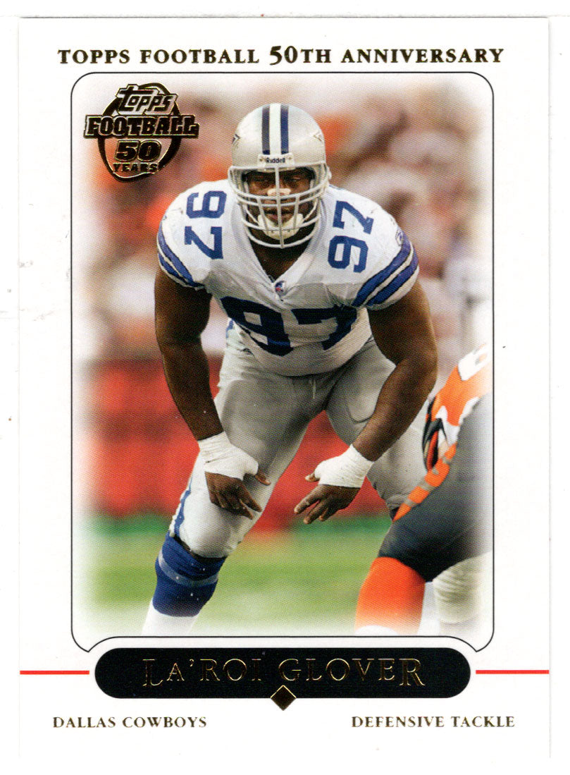 La'Roi Glover - Dallas Cowboys (NFL Football Card) 2005 Topps # 186 Mint