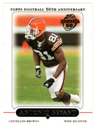 Antonio Bryant - Cleveland Browns (NFL Football Card) 2005 Topps # 188 Mint