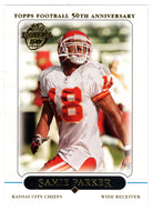 Samie Parker - Kansas City Chiefs (NFL Football Card) 2005 Topps # 191 Mint