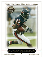 Adrian Peterson - Chicago Bears (NFL Football Card) 2005 Topps # 196 Mint