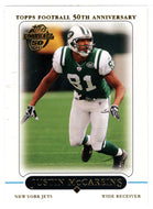 Justin McCareins - New York Jets (NFL Football Card) 2005 Topps # 197 Mint