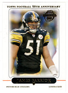 James Farrior - Pittsburgh Steelers (NFL Football Card) 2005 Topps # 199 Mint
